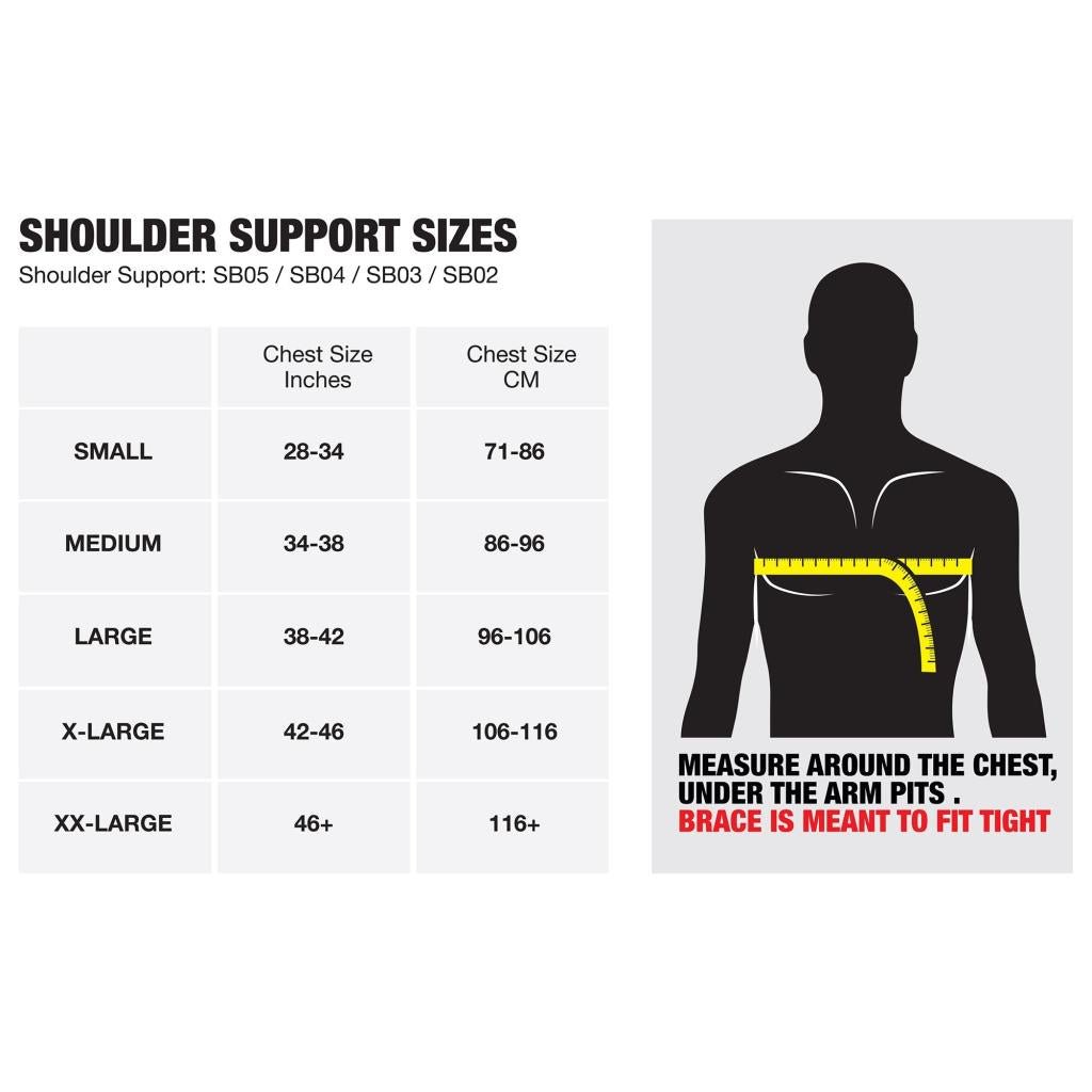 EVS SB03 Shoulder Support | SB03BK - MojoMotoSport.com
