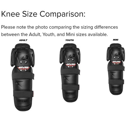 EVS TP199 Lite Knee Pads | TP199LK - BK - MojoMotoSport.com