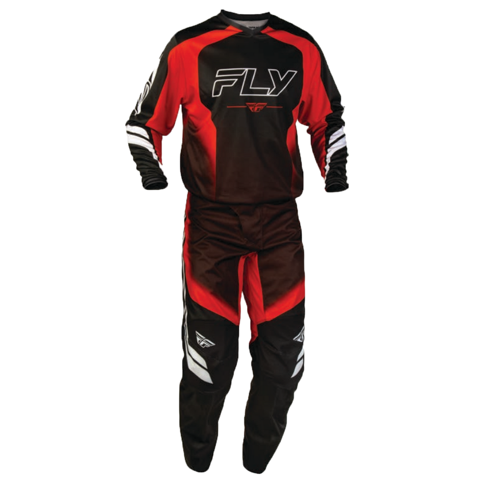 Fly Racing 2027 F-16 Raze Gearset XL/5XL - Black/Red/White