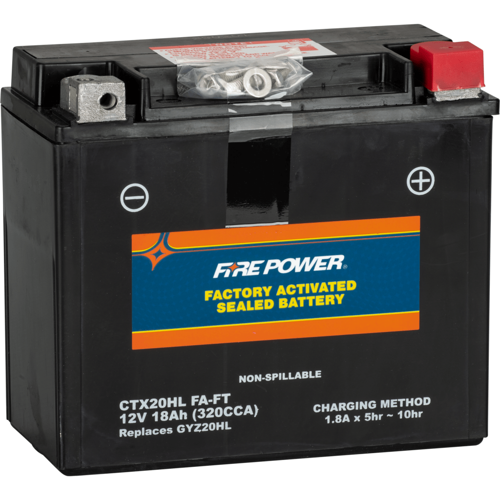 Fire Power Battery Ctx20hl (Fa) Ft Sealed Factory Activated - MojoMotoSport.com