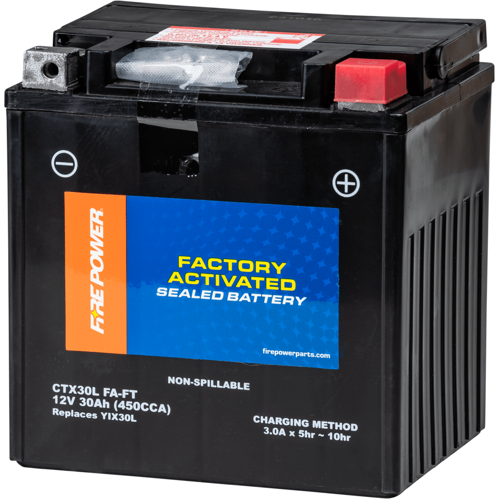 Fire Power Battery Ctx30l (Fa) Ft Sealed Factory Activated - MojoMotoSport.com