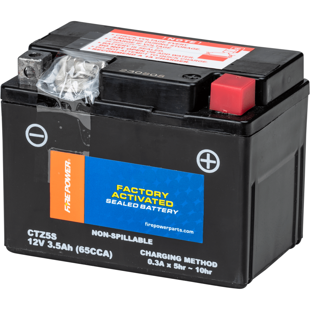 Fire Power Battery Ctz5s Sealed Factory Activated - MojoMotoSport.com