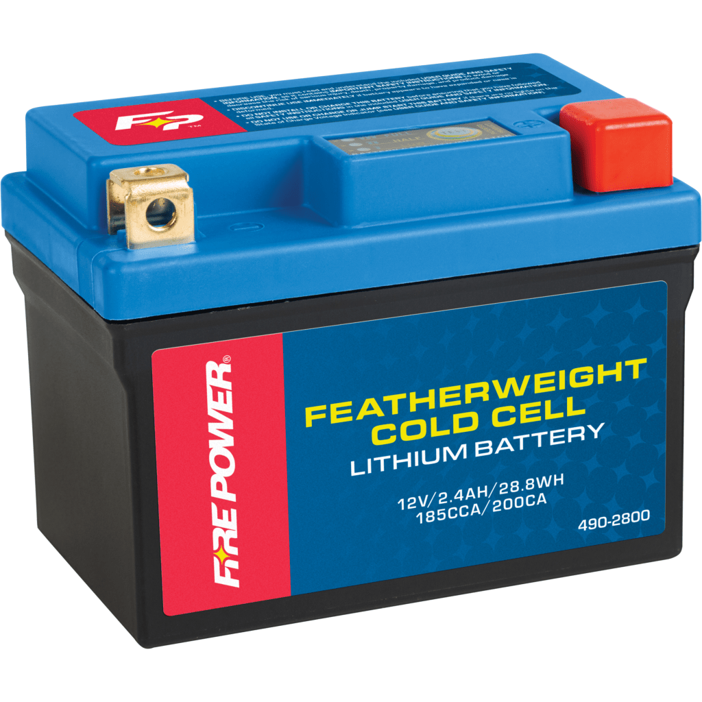 Fire Power Coldweather Lithium Battery 185 CCA | HJTZ5S - FPP - B - C - MojoMotoSport.com