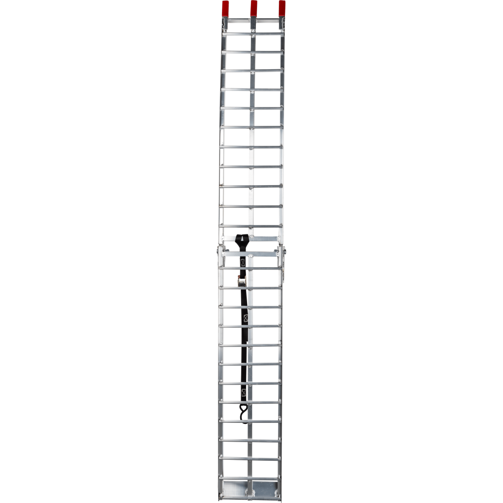 Fire Power Curved Aluminum Ramp 88" X 11.25" Folding - MojoMotoSport.com