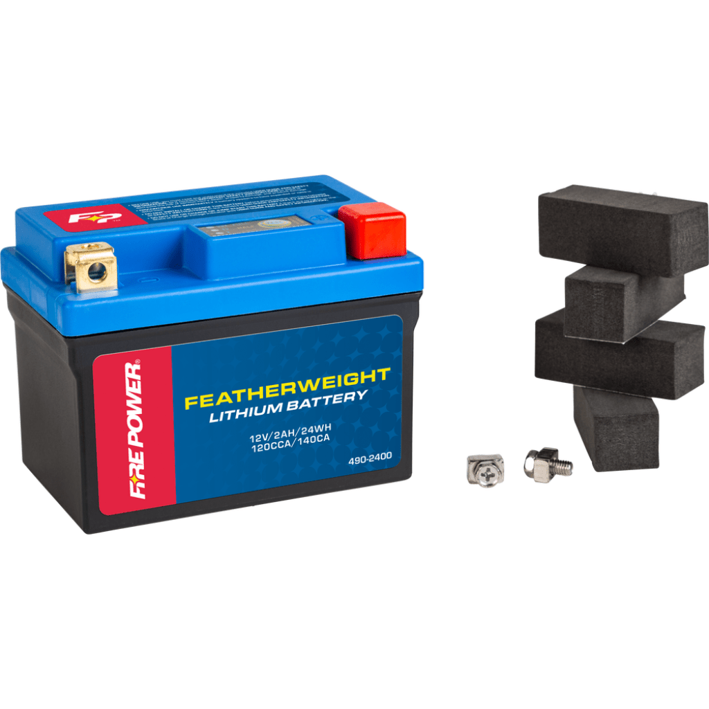 Fire Power Featherweight Lithium Battery 120 CCA 12V/24WH - MojoMotoSport.com