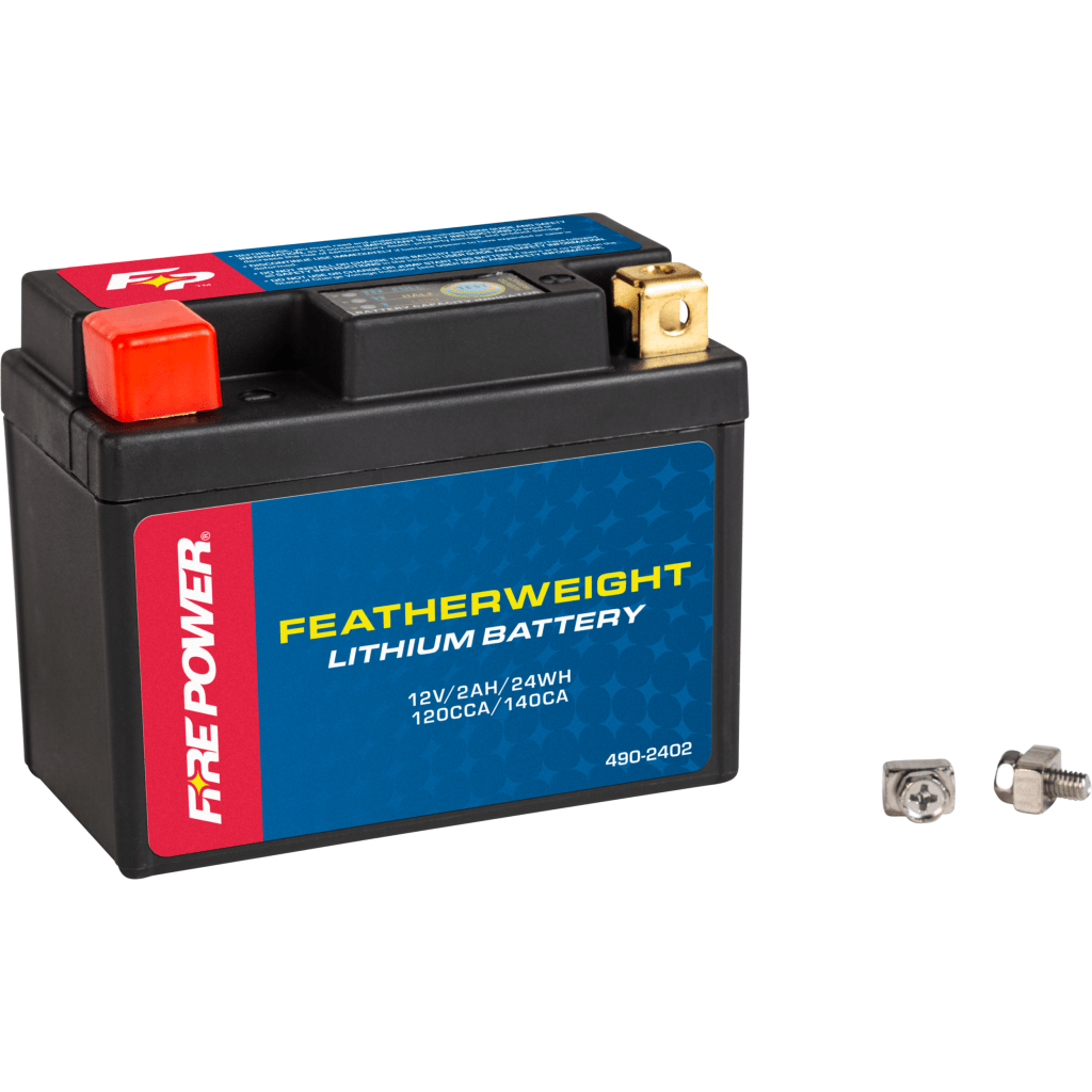 Fire Power Featherweight Lithium Battery 120 CCA 12V/24WH | LFP03 - B - MojoMotoSport.com
