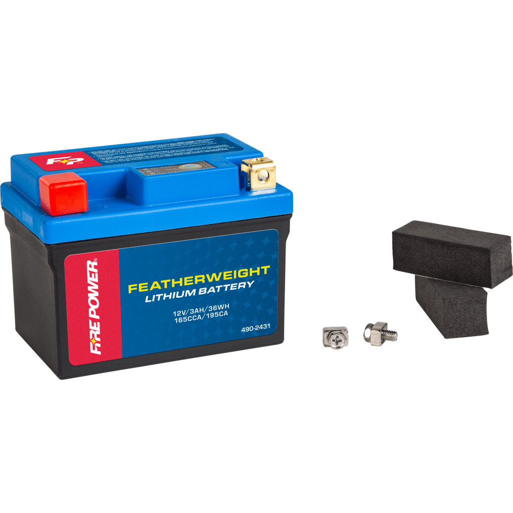 Fire Power Featherweight Lithium Battery 165 CCA 12V/36WH | LFP02 - B - MojoMotoSport.com