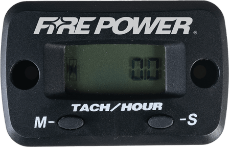 Fire Power Hour Meter and Tachometer - MojoMotoSport.com