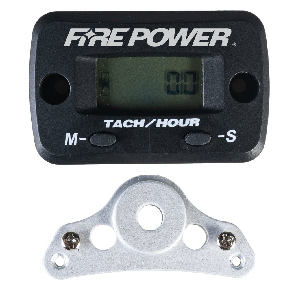 Fire Power Hour Meter and Tachometer - MojoMotoSport.com