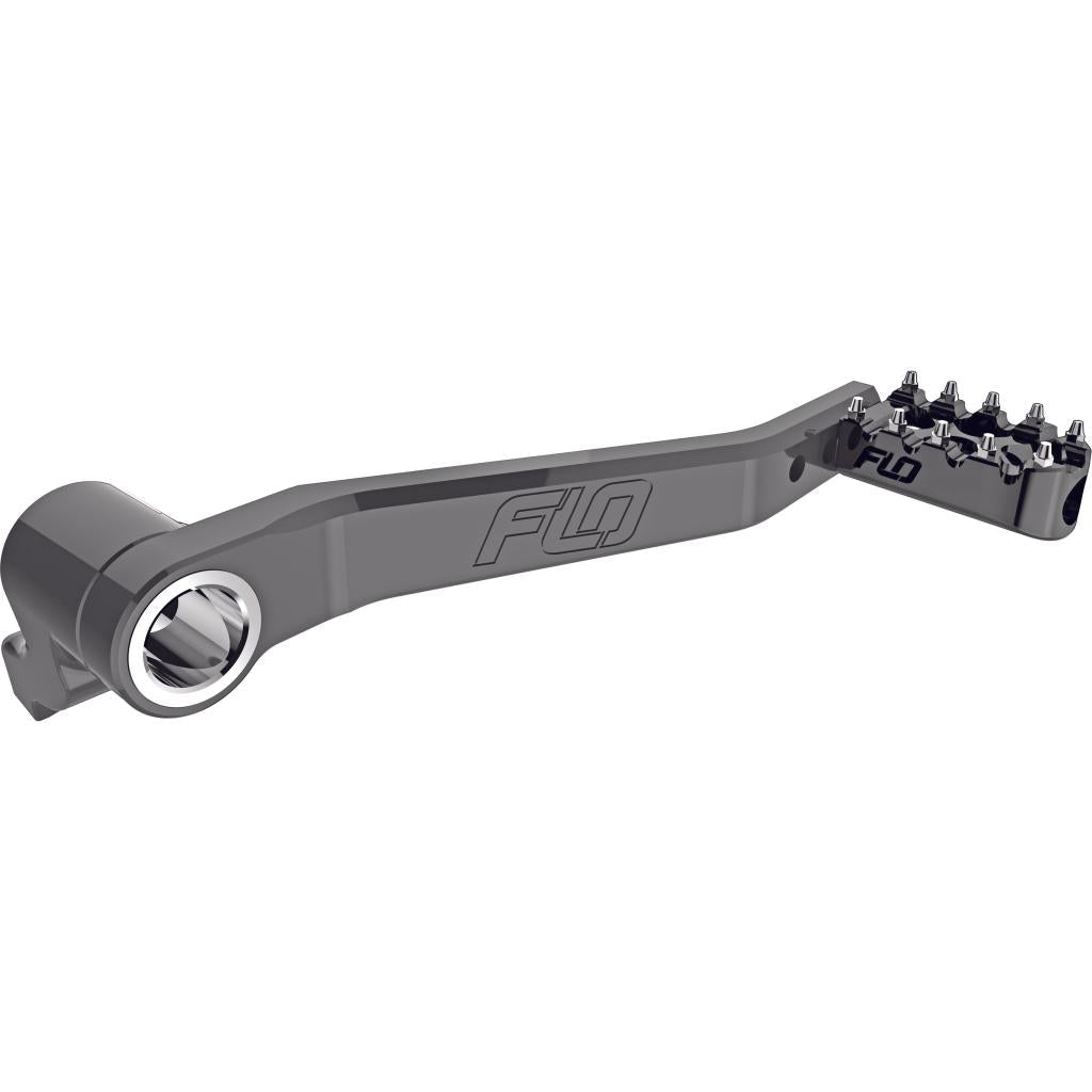 FLO Adjustable Brake Pedal `04 - 13 Xl | HDBP - 801BLK - MojoMotoSport.com