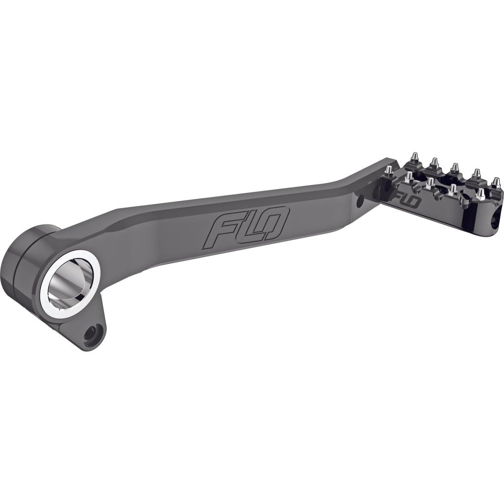 FLO Adjustable Brake Pedal `87 - 03 Xl | HDBP - 802BLK - MojoMotoSport.com