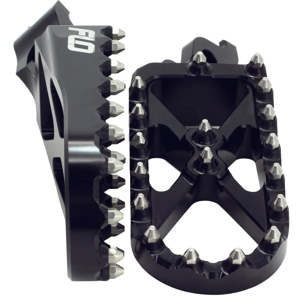 FLO Adventure/Snow Footpeg Black | SPEG - 792BLK - MojoMotoSport.com