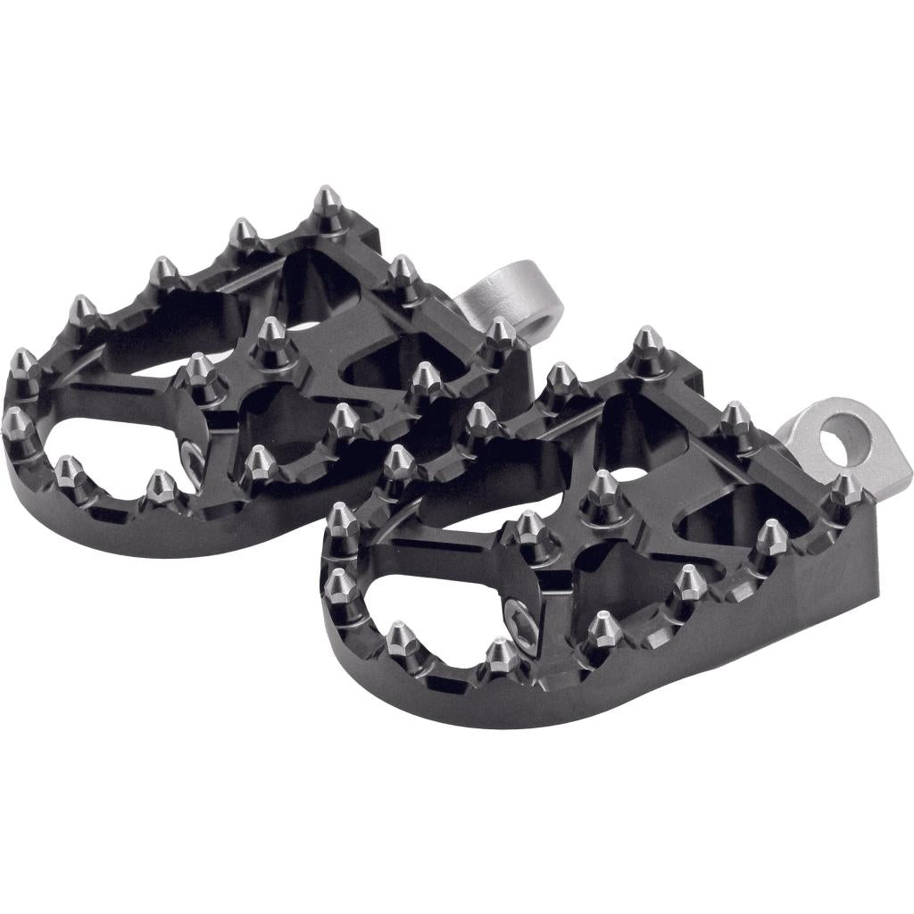 FLO Bmx Style Foot Pegs Black | FPEG - 800V3BLK - MojoMotoSport.com