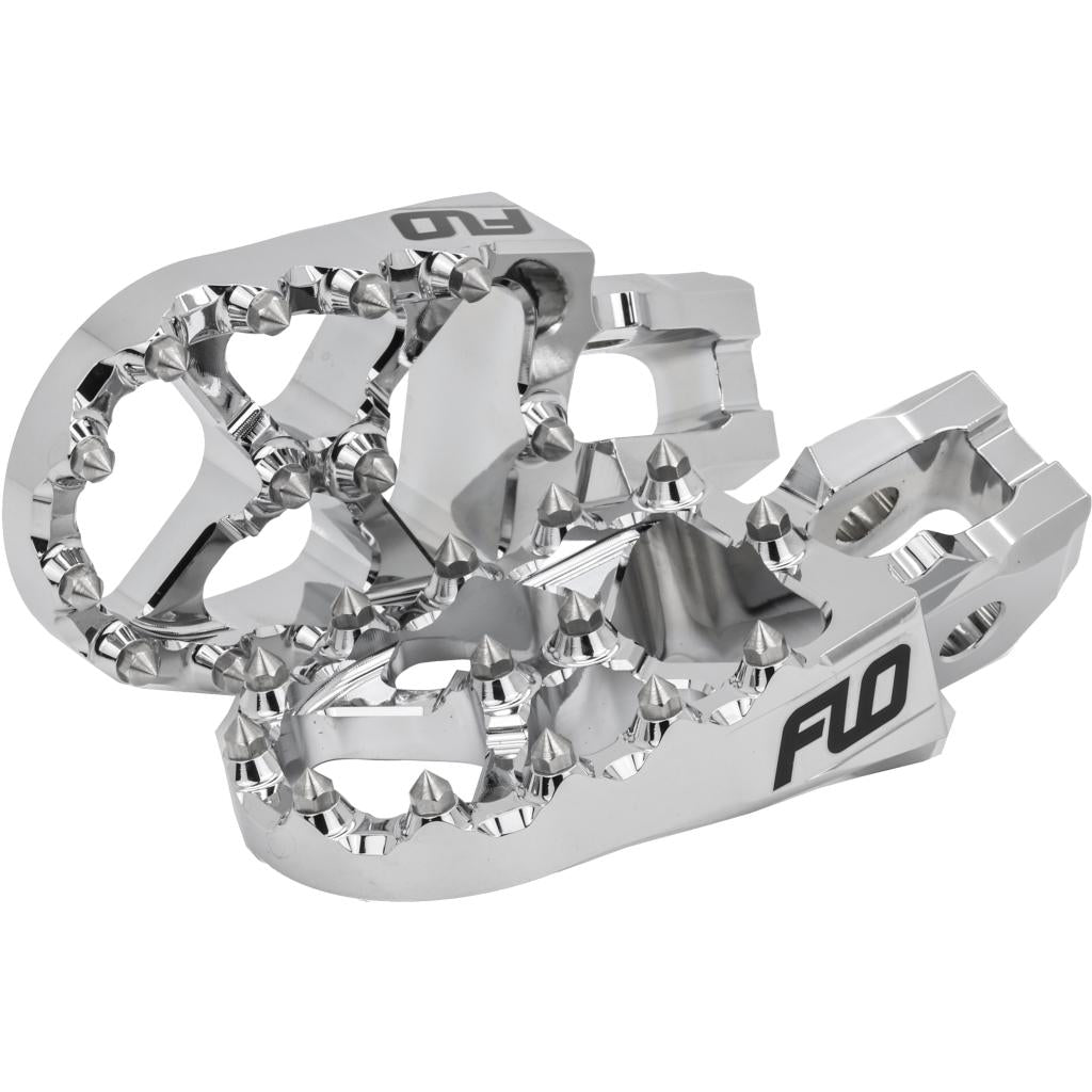 FLO Flo Footpeg Chrome Ktm/Husky | FPEG - 795 - 2CR - MojoMotoSport.com