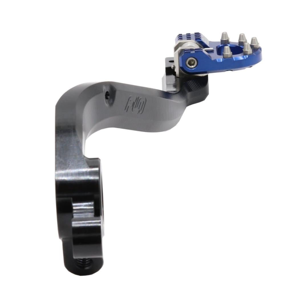 FLO Folding Tip Brake Pedals Blue KTM/HUSQ/GAS | MXBP - 522BLU - MojoMotoSport.com