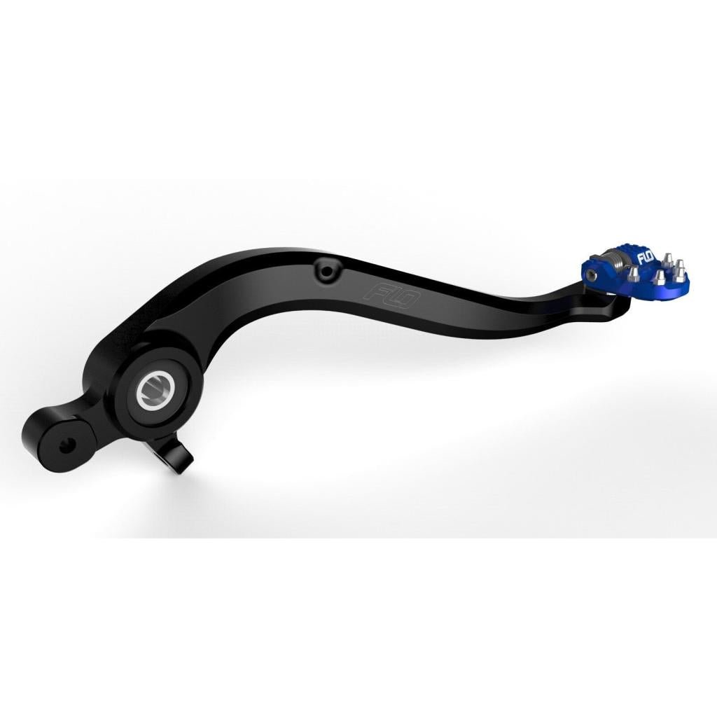 FLO Folding Tip Brake Pedals Blue KTM/HUSQ/GAS | MXBP - 522BLU - MojoMotoSport.com