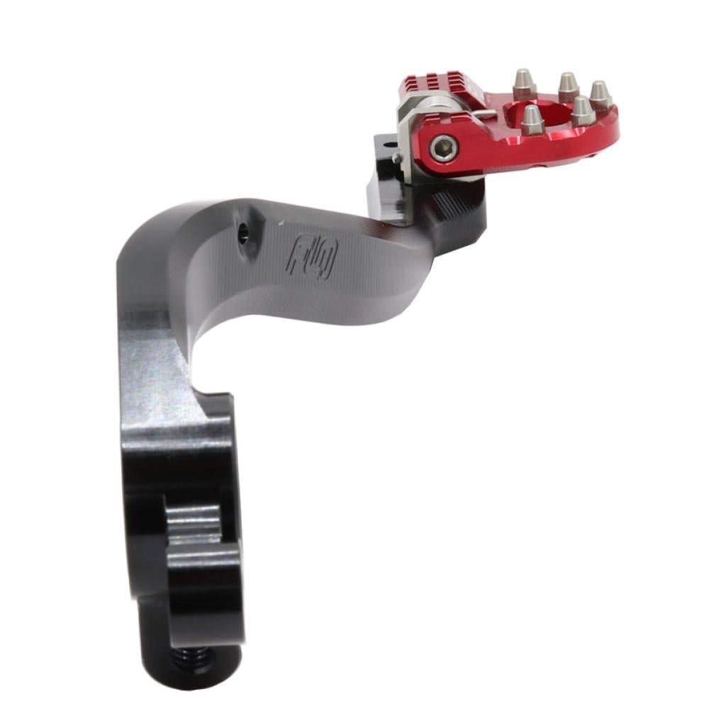 FLO Folding Tip Brake Pedals Red KTM/HUSQ/GAS | MXBP - 522RED - MojoMotoSport.com