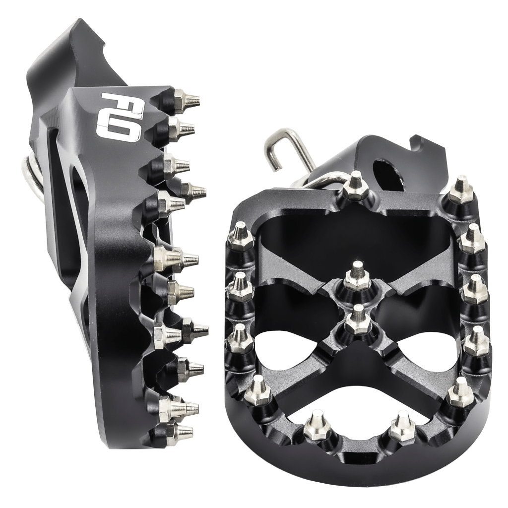 Flo Foot Peg Black | FPEG - 798BLK - MojoMotoSport.com