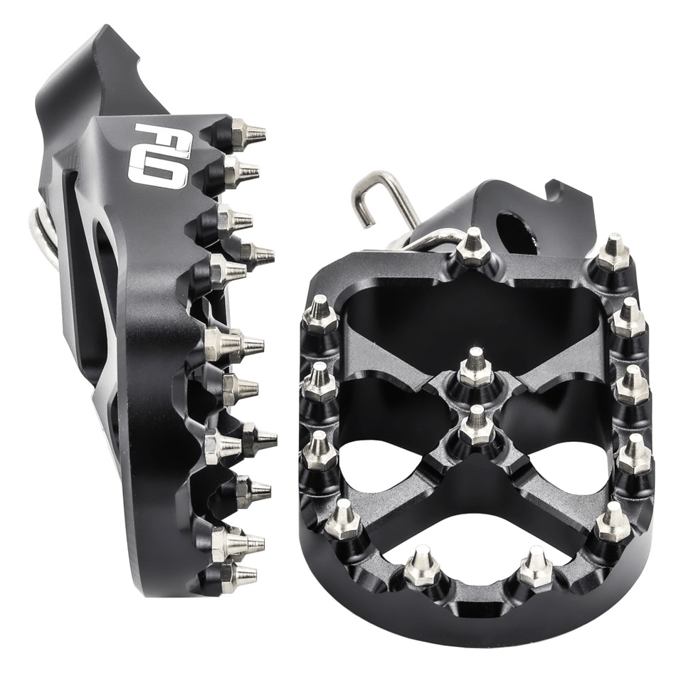 Flo Foot Peg Black | FPEG - 798BLK - MojoMotoSport.com