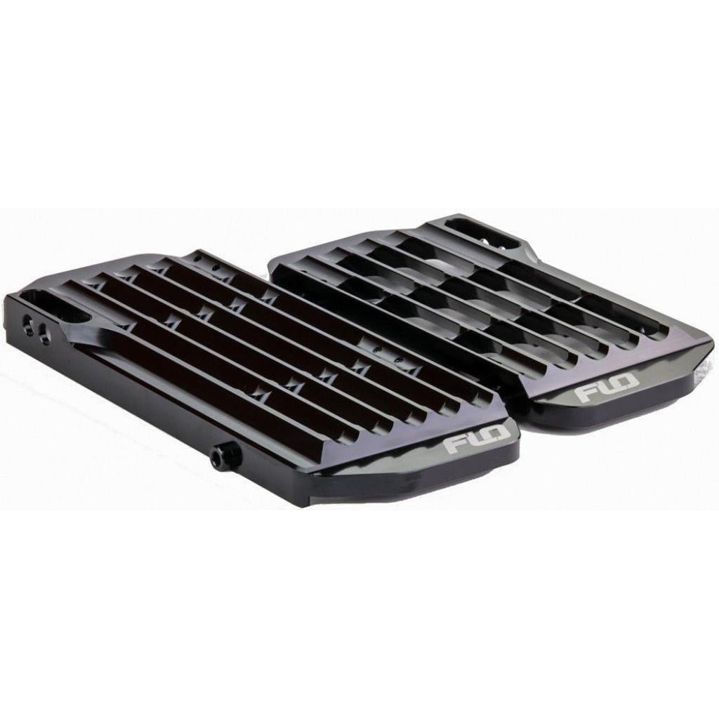 FLO High Flow Radiator Braces Black | FLO755BLK - MojoMotoSport.com