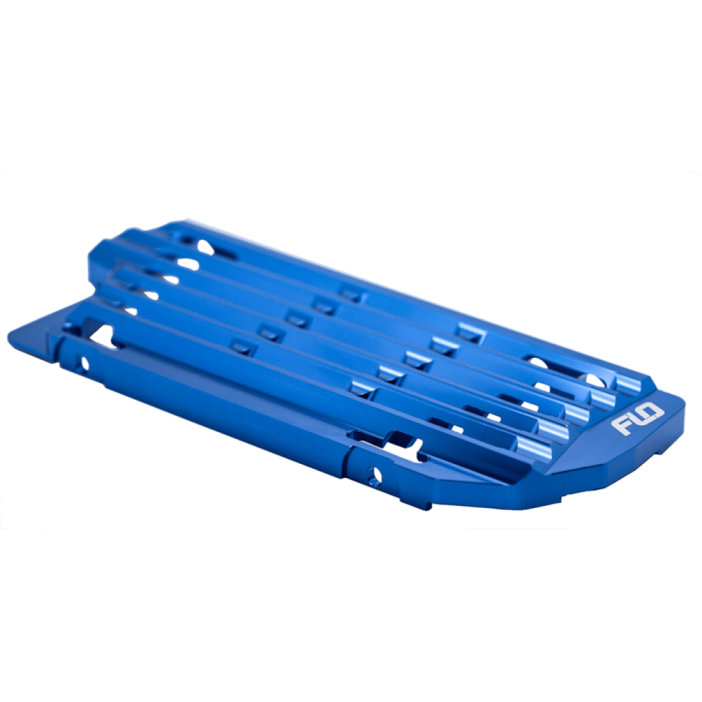 FLO High Flow Radiator Braces Blue SHER | FLO756BLU - MojoMotoSport.com