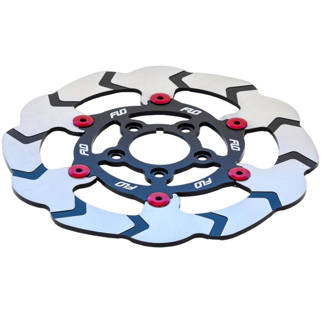 FLO M/D Floating Rotor 11.5 Front Red HARLEY | HD - 900R - MojoMotoSport.com