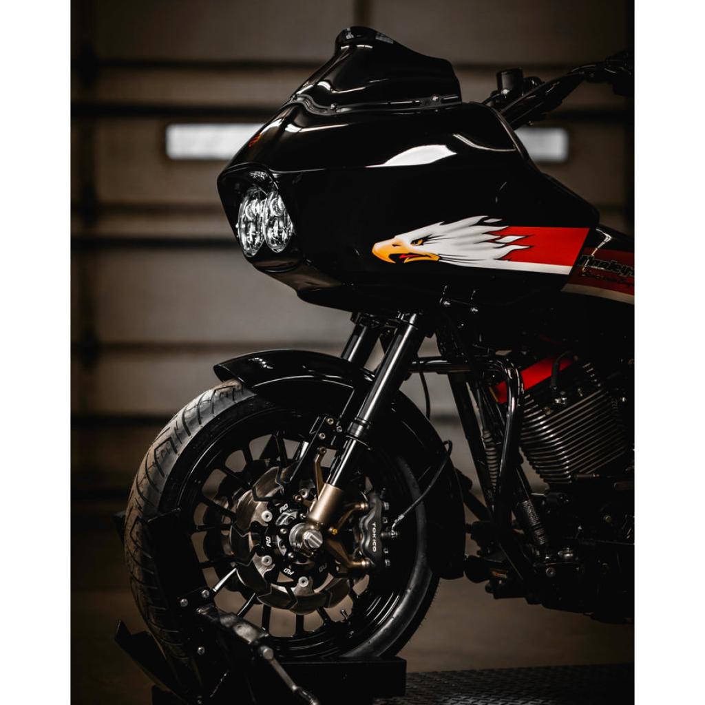 FLO M/D Floating Rotor 11.5 Front Silver HARLEY | HD - 900S - MojoMotoSport.com