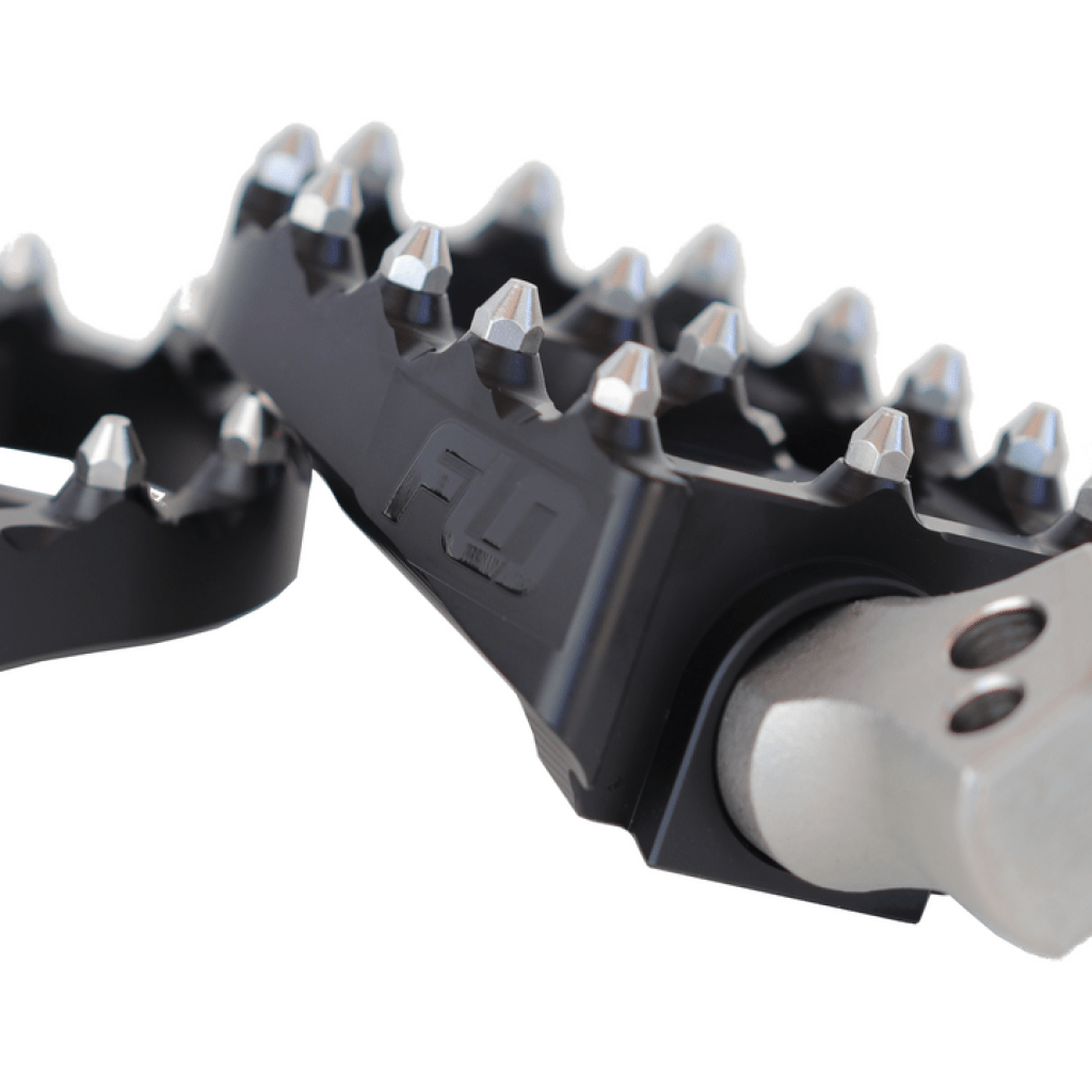 FLO Moto Style Passenger Pegs Black M8 Softail HARLEY | FPEG - 800 - 5 - MojoMotoSport.com