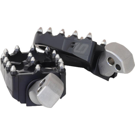 FLO Moto Style Passenger Pegs Black M8 Softail HARLEY | FPEG - 800 - 5 - MojoMotoSport.com