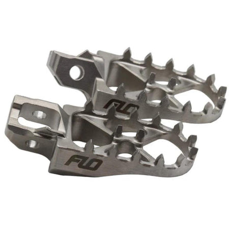 FLO Motorsports Stainless Steel Foot Pegs KTM/Husqvarna/GasGas/Stark - MojoMotoSport.com