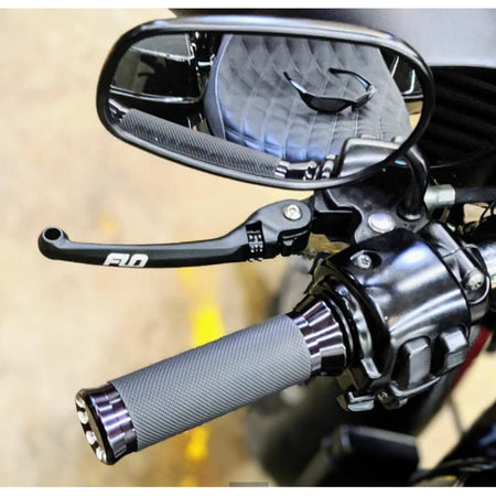 FLO Mx Style Lever Set Black `21 - 23 Flh/Flt HARLEY | HD - 812 - MojoMotoSport.com
