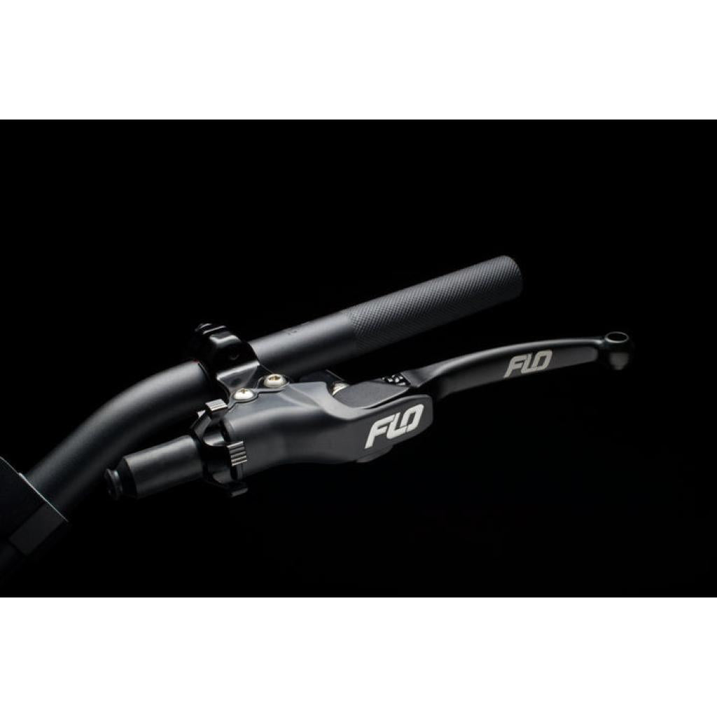 FLO Pro 160 Braketech Clutch Lever Black HUSQ/GAS | CL - 729 - MojoMotoSport.com