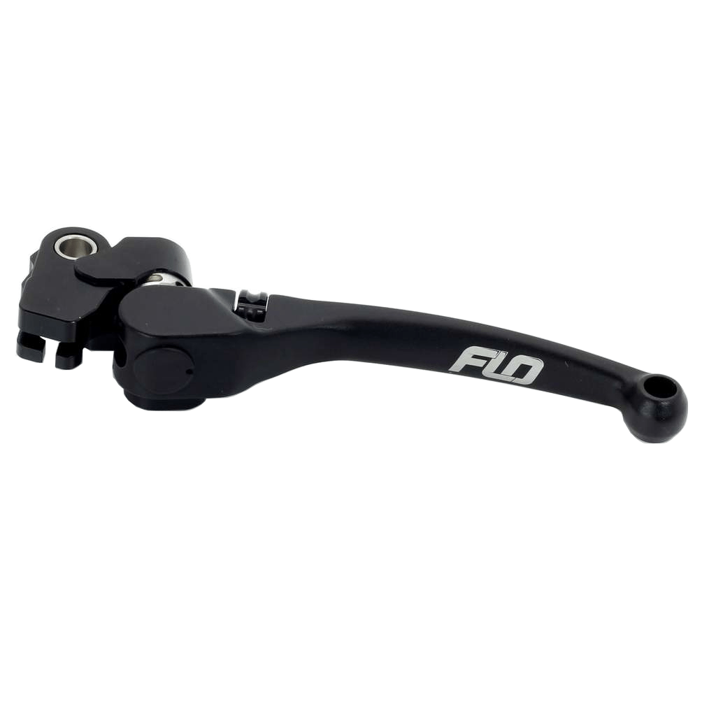 FLO Pro 160 Braketech Clutch Lever Black HUSQ/GAS | CL - 729 - MojoMotoSport.com