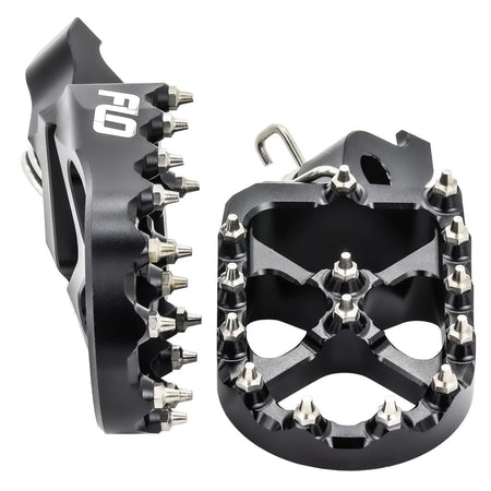 FLO Pro Series Foot Pegs Black Beta | FPEG - 795 - 3BLK - MojoMotoSport.com