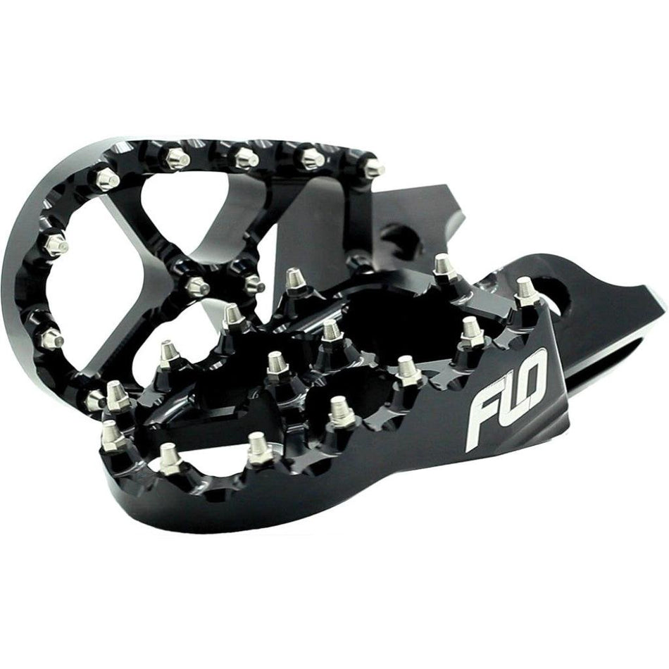 FLO Pro Series Foot Pegs Black Ktm/Hus | FPEG - 795 - 2 BLK - MojoMotoSport.com