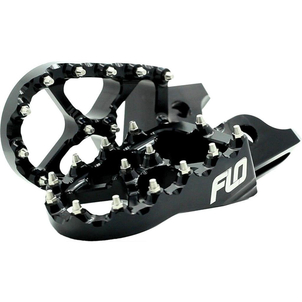 FLO Pro Series Foot Pegs Black YAMA | FPEG - 793 - 2BLK - MojoMotoSport.com