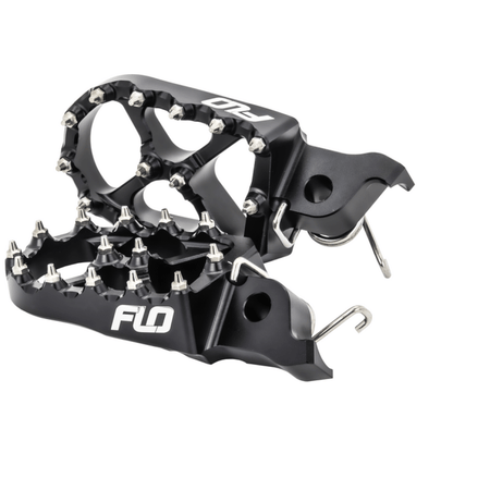 FLO Pro Series Foot Pegs Black YAMA | FPEG - 793 - 2BLK - MojoMotoSport.com