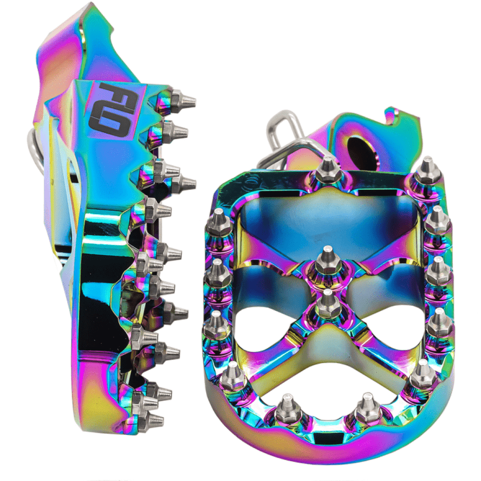 FLO Pro Series Foot Pegs Jet Fuel KTM/HUSQ/GAS | FPEG - 795 - 4JET - MojoMotoSport.com