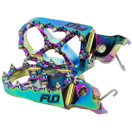 FLO Pro Series Foot Pegs Jet Fuel SUZ | FPEG - 796JET - MojoMotoSport.com