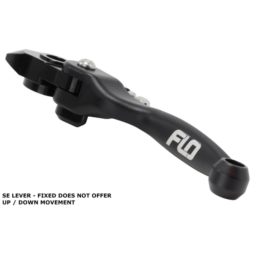 FLO Shorty Clutch Lever Braktek Black HUSQ/GAS | SHORTCL - 729 - MojoMotoSport.com