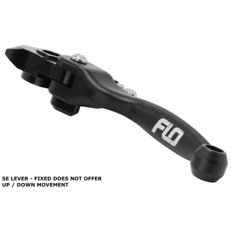 FLO Shorty Clutch Lever Braktek Black HUSQ/GAS | SHORTCL - 729 - MojoMotoSport.com