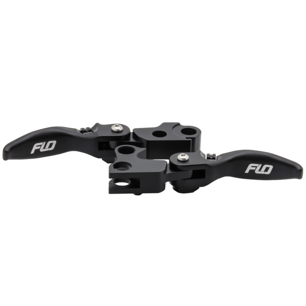 FLO Shorty Mx Lever Set Black `15 - 23 Softail HARLEY | SHORT HD - 810 - MojoMotoSport.com