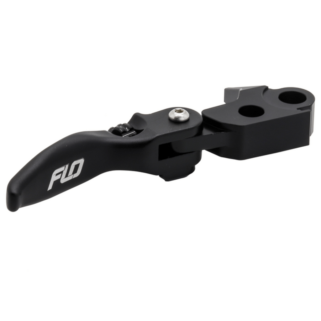 FLO Shorty Mx Lever Set Black `96 - 17 Dyna HARLEY | SHORT HD - 807 - MojoMotoSport.com