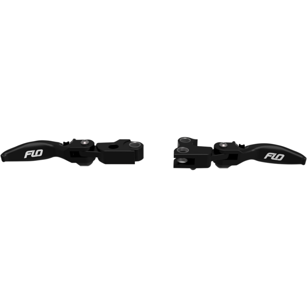FLO Shorty Mx Lever Set Black `96 - 17 Dyna HARLEY | SHORT HD - 807 - MojoMotoSport.com