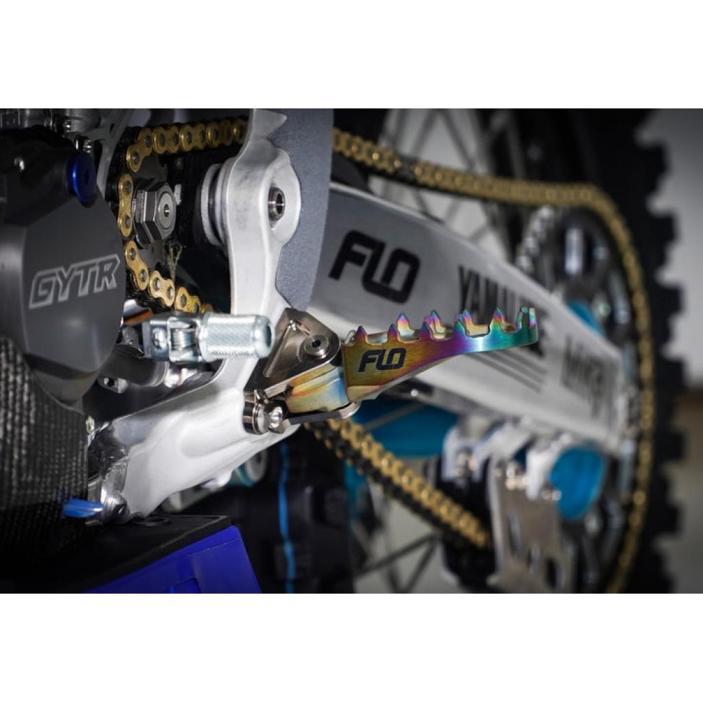 FLO Titanium Foot Pegs Yamaha | TI - 793 - MojoMotoSport.com