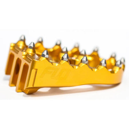FLO Touring Brake Pedal Tip Gold | HDBP - 805 - TIP GOLD - MojoMotoSport.com