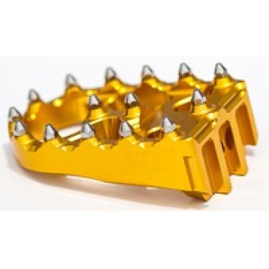 FLO Touring Brake Pedal Tip Gold | HDBP - 805 - TIP GOLD - MojoMotoSport.com