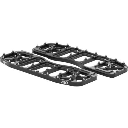 FLO V5 Floorboards Black | FPEG - 800V5BLK - MojoMotoSport.com