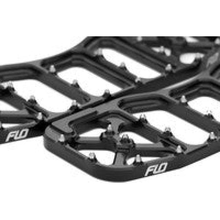 FLO V5 Floorboards Black | FPEG - 800V5BLK - MojoMotoSport.com