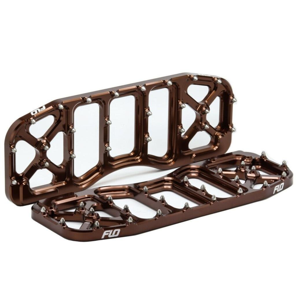 FLO V5 Floorboards Bronze | FPEG - 800V5BRZ - MojoMotoSport.com